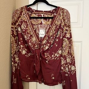 Free People Blouse (NEVER WORN)